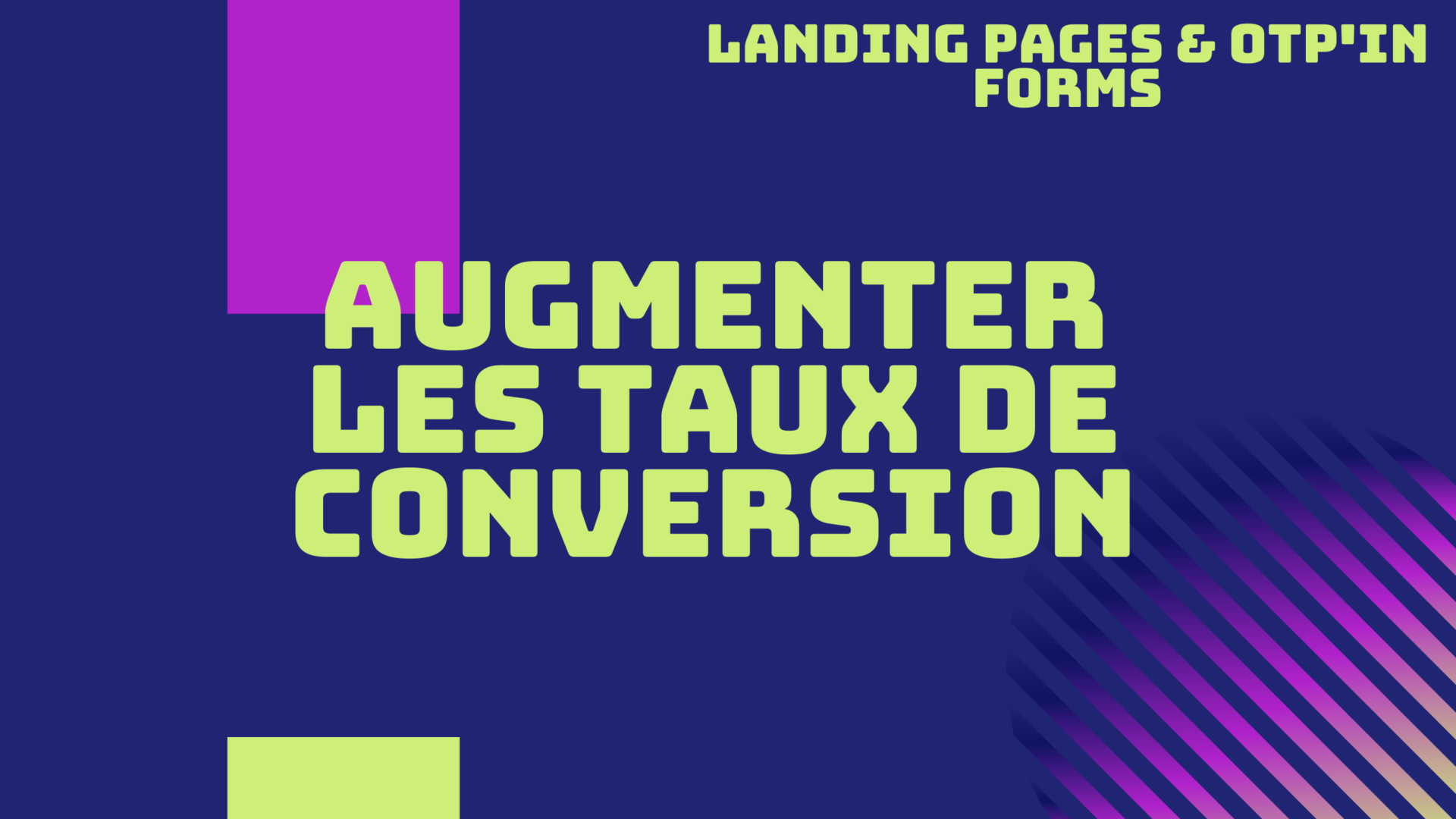 Comment améliorer le taux de conversion de mes landing pages ? – Marc ...